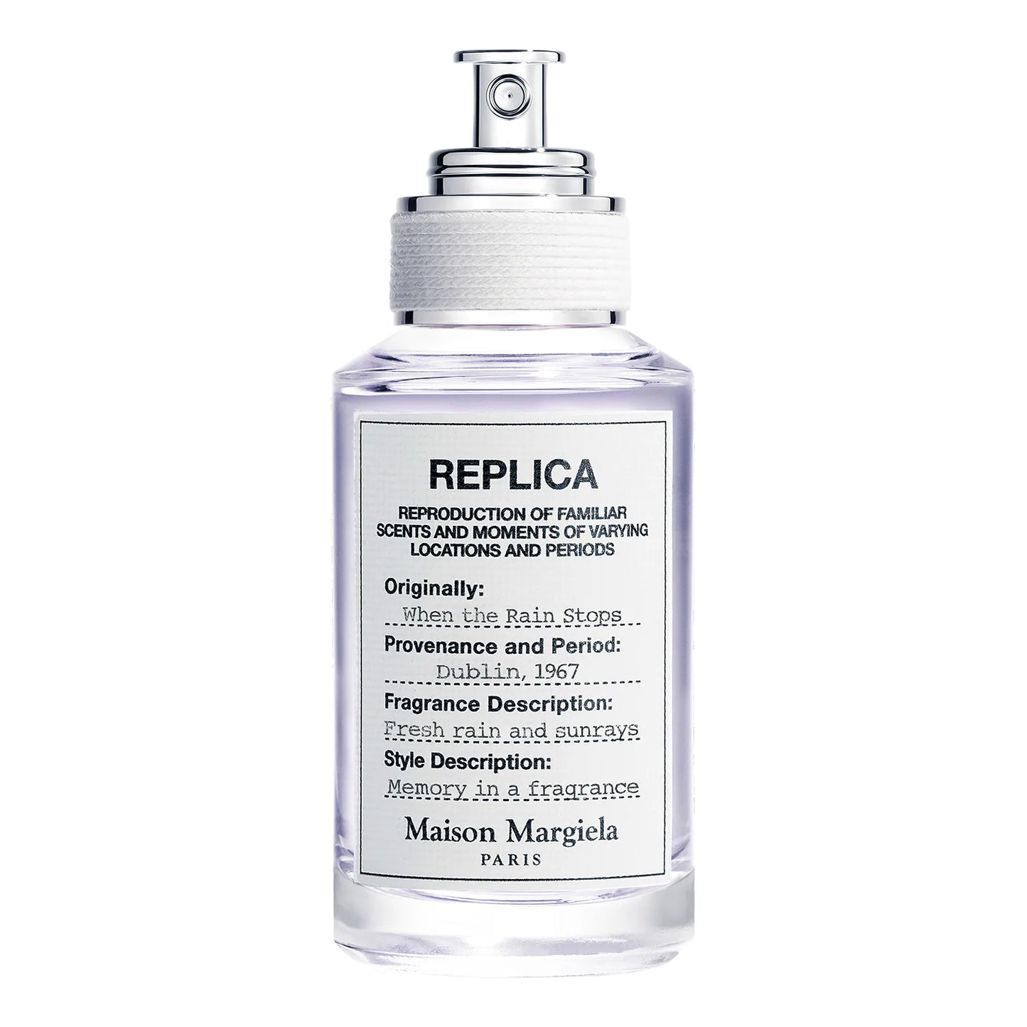 WHEN THE RAIN STOPS - MAISON MARGIELA