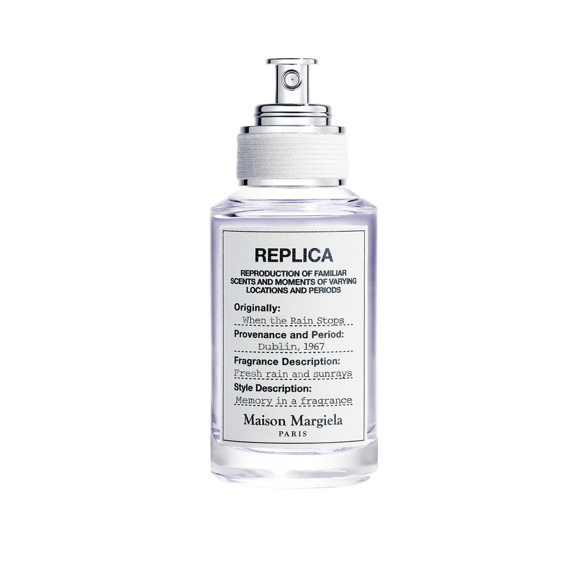 WHEN THE RAIN STOPS - MAISON MARGIELA