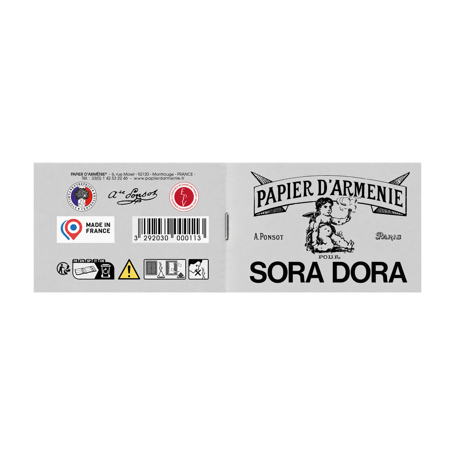 PAPIER D'ARMENIE - SORADORA