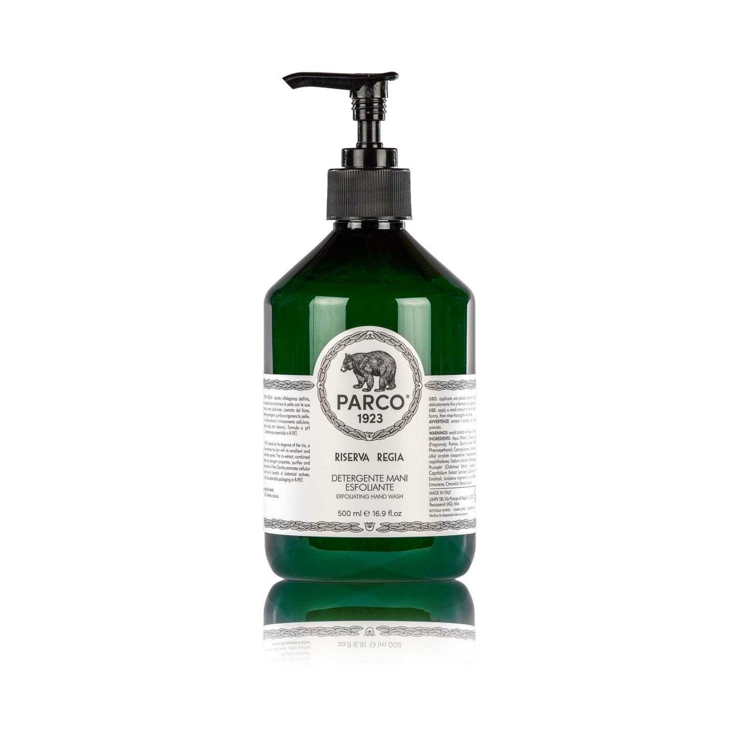 DETERGENTE MANI ESFOLIANTE RISERVA REGIA – EXFOLIATING HAND WASH - PARCO1923