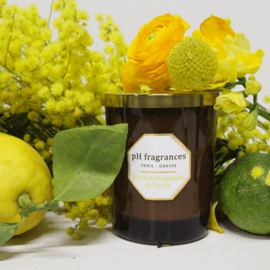 BOUGIE NEROLI & BERGAMOTE DE DENIM – PH FRAGRANCES